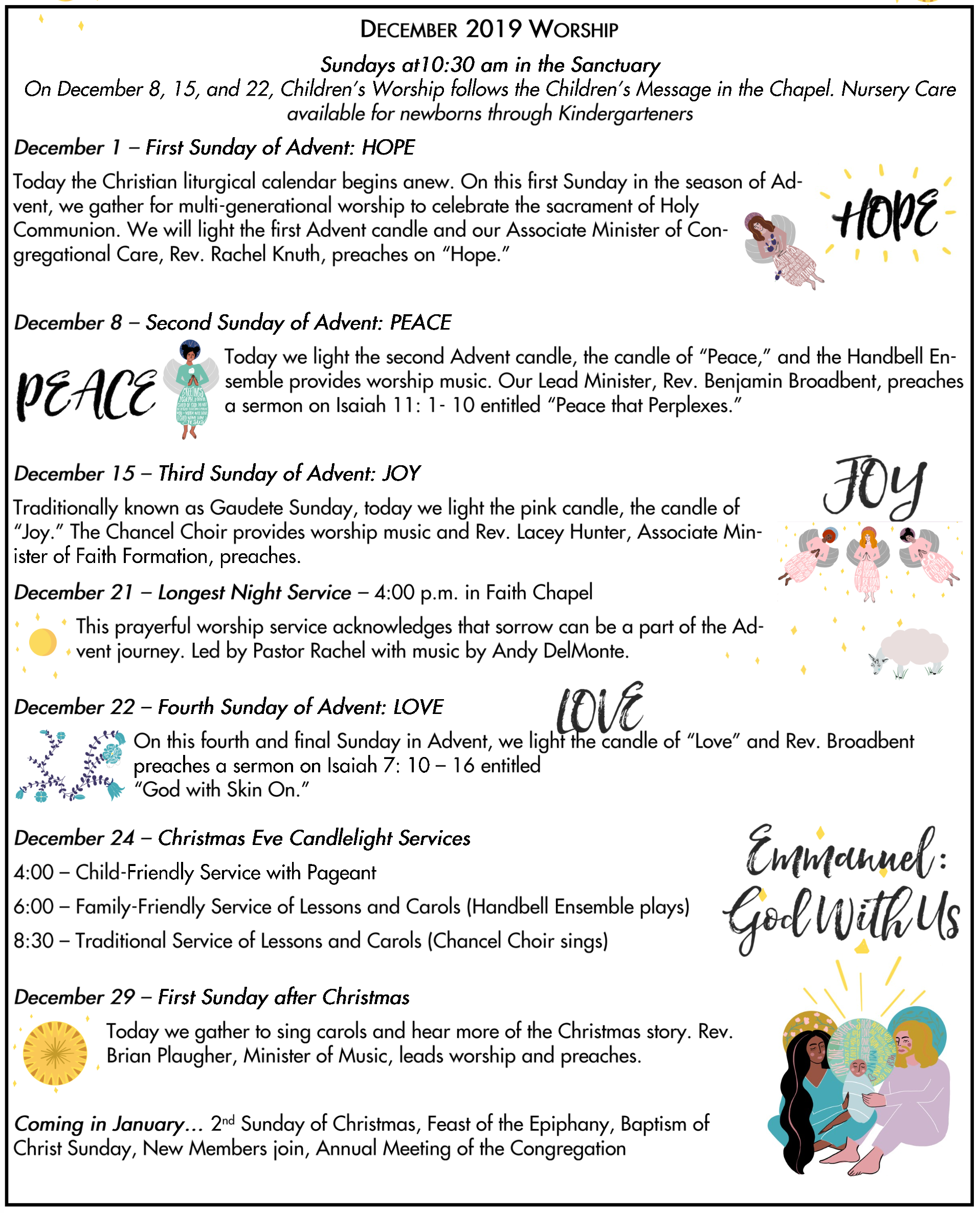 December Worship