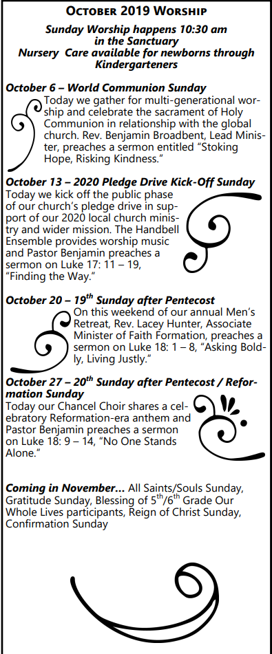 October Worship